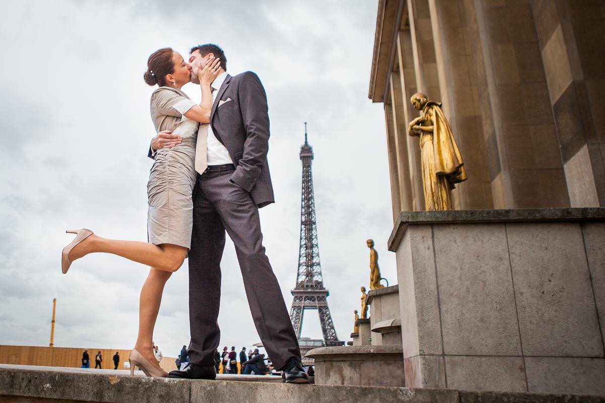 Hochzeitsfotos in Paris